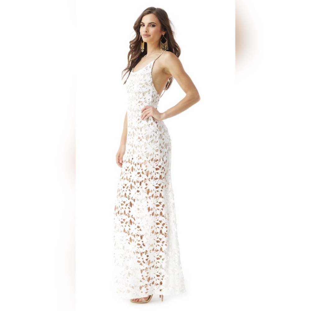 NWT Sky Lace Maxi - Picture 3 of 12